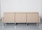 Beige Three-Element Sofa in Knoll Parallel Bar Style, 1960s 5