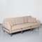 Beige Three-Element Sofa in Knoll Parallel Bar Style, 1960s 1