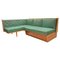 Mid-Century Czech Corner Folding Sofa Bed, 1960s 1