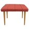 Mid-Century Upholstered Stool or Footrest, Czechoslovakia, 1960s 1