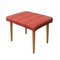 Mid-Century Upholstered Stool or Footrest, Czechoslovakia, 1960s, Image 7