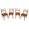 Mid Century Dining Chairs from Ton, Czechoslovakia, 1960s, Set of 4, Image 1