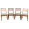 Mid Century Dining Chairs, Czechoslovakia, 1960s, Set of 4 1
