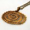 Large Swedish Oval Bronze Necklace by K.E. Palmberg for Alton, 1970s 3