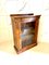 Antique Victorian Burr Walnut Inlaid Display Cabinet, Image 4