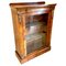 Antique Victorian Burr Walnut Inlaid Display Cabinet, Image 1
