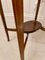 Antique Edwardian Mahogany Inlaid Oval Lamp Table, Image 8