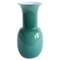 Large Italian Murano Glass Vase Blue/Grey by Aureliano Toso, 2000s 1