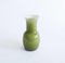 Medium Italian Murano Glass Vase Olive Green by Aureliano Toso, 2000, Image 2