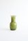 Medium Italian Murano Glass Vase Olive Green by Aureliano Toso, 2000, Image 3