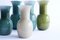 Medium Italian Murano Glass Vase Olive Green by Aureliano Toso, 2000, Image 6