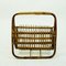 Mid-Century Italian Bamboo and Wicker Magazine Stand 2