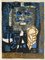Antoni Clave, Roi bleu et noir, 1957, Lithographie sur Papier BFK Rives 1