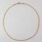 French 18 Karat Yellow Gold Curb Mesh Chain, 1960s 2