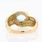 Französischer Moderner Topas Ring aus 18 Karat Gelbgold 10