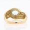 French Modern Topaz 18 Karat Yellow Gold Ring 10