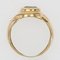 French Modern Topaz 18 Karat Yellow Gold Ring, Image 11