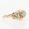 French Diamond 18 Karat Yellow Gold Art Deco Ring, 1930s 8