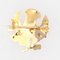 French 18 Karat Yellow and Rose Gold Lorraine Cross Brooch, 1940s 5