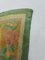 20th Century Chinese Art Deco Green Yellow Pink Unusual Shape Rug, 1930s 9