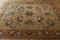 Französischer Savonerie Teppich mit braunen und floralen Motiven, 1920er 5