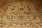 20th Century French Brown and Floral Motifs Savonerie Rug, 1920s, Image 3