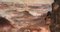 Impression Chromolithographie Thomas Moran du Grand Canyon, 1893 3