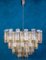 Smoke and Clear Murano Glass Tronchi Chandelier or Ceiling Light 4