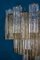 Rauch und Klar Murano Glas Tronchi Kronleuchter oder Deckenlampe 8