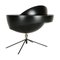 Mid-Century Modern Black Saturn Table Lamp by Serge Mouille 1