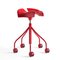 Red Binaria Stool by Jordi Badia & Otto Canalda for BD Barcelona 4