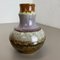 Ceramic Pottery Fat Lava Vases from Strehla Ceramic, Germany, 1970s, Set of 2 11
