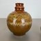 Ceramic Pottery Fat Lava Vases from Strehla Ceramic, Germany, 1970s, Set of 2, Image 5