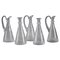 Pitchers and Decanters in Molded Glass, Set of 5, Image 1
