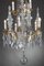 Grand Lustre en Cristal avec Huit Lampes, 1890s 4