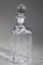 Engraved Glass Carafe and a Crystal Glass 4