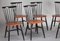 Vintage Modell Fanett Stühle von Alvar Aalto von Ilmari Tapiovaara, 8er Set 2