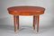 Vintage Mohagany Oval Directoire Table, France 2