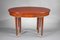 Vintage Mohagany Oval Directoire Table, France, Image 2