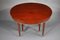 Vintage Mohagany Oval Directoire Table, France 8