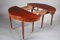 Vintage Mohagany Oval Directoire Table, France 12