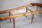 Vintage Mohagany Oval Directoire Table, France, Image 14
