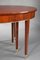 Vintage Mohagany Oval Directoire Table, France 10