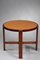 Round Table in Cherry Wood and Mahogany, 1930s 5