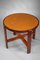 Round Table in Cherry Wood and Mahogany, 1930s 6