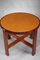 Round Table in Cherry Wood and Mahogany, 1930s 7