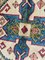 Quadratischer türkischer Vintage Kars Teppich 3