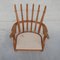 Mid-Century Rest Oak Armchair by Guillerme et Chambron, Image 4