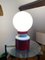 Vintage Keramik Mushroom Ball Lampe 2