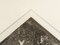 Danièle Fuchs, Neige, Acquaforte in bianco e nero su carta, con cornice, Immagine 6